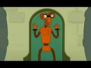 Hot futurama video: Leela fucked by Fry cruely.