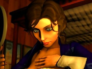 Bioshock Infinite: Elizabeth Threesome [futanari]