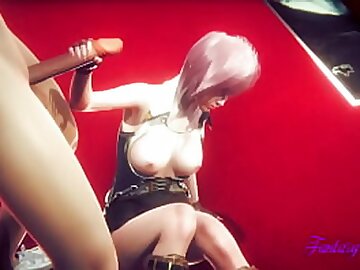 Fantasy XIII Hentai 3D - Claire Farron Handjob, blowjob and fucked with creampie - Anime Manga Cartoon Japanese Porn