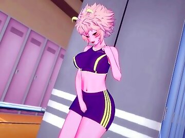 My Hero Academia: FUCKED Mina Ashido IN THE LOCKER ROOM (3D Hentai)