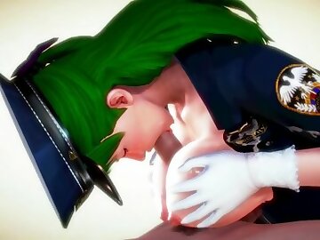 officer jenny 01 cums to your room (pokemon) Vgirl