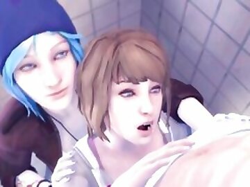 Life Is Strange: Max & Cloe Blowjob By Madruga3D & Voice Acted By MagicalMysticVA
