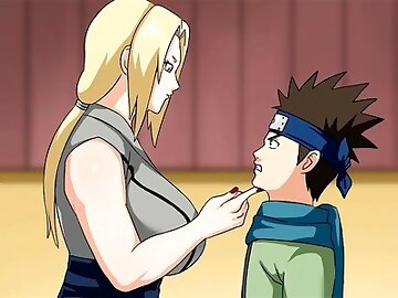 Watch pinkpawg konohamarus special training with the busty tsunade