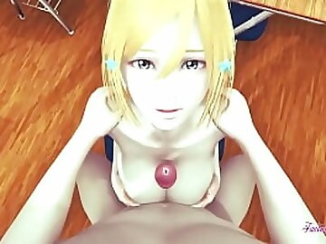 Bleach Hentai 3D - POV Orihime Fuck her tits, her mouth and her pussy