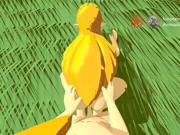Zelda is going wild Innocent animation