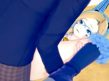 【エロゲーコイカツ！】僕のヒーローアカデミア ピクシーボブ(土川流子)3DCG巨乳アニメ動画(ヒロアカ)[Hentai Game Koikatsu! Ryuko Tsuchikawa(Anime 3D