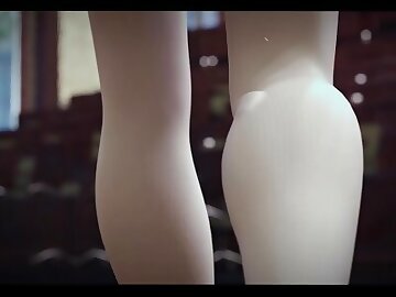 Resident Evil - Jill Valentine Futa Schoolgirl - Sex Ed - Nude Mod