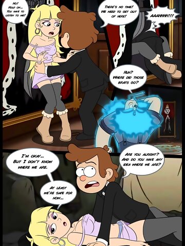 gravity fucks nothing is what it seems (English version) Dipper Pines Pacifica Northwest Mabel Pines Wendy Corduroy english nakadashi big breasts big penis sister very long hair full color comic stockings anal big ass incest Gravity Falls