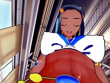 Pokemon Sword and Shield Nessa Taker POV you ask for her special autograph