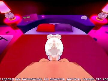 Genshin Impact: Sangonomiya Kokomi Sex with a Beautiful Girl. (3D Hentai)