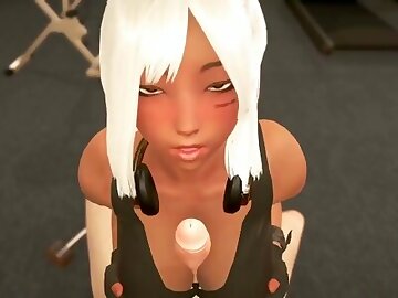 This Ebony waifu is all yours