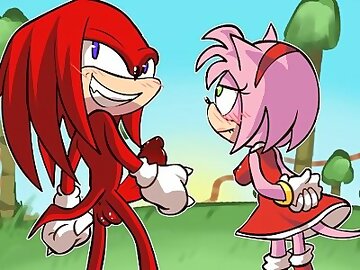 Amy X Knuckles! A Sonic The Hedgehog Cartoon