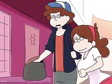 Dipper and Mable bodyswap adventure