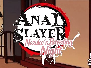 Nezuko's Breeding Night by SemiDraws (Hentai Anime)