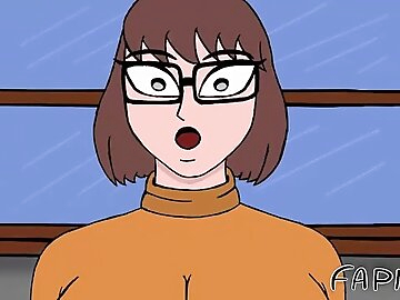 Scooby Doo Porn - Velma is fucked hard by Fred