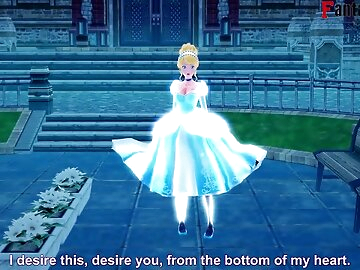 Cinderella Come to see me before the midnight / Princess / Full Hentai POV Video