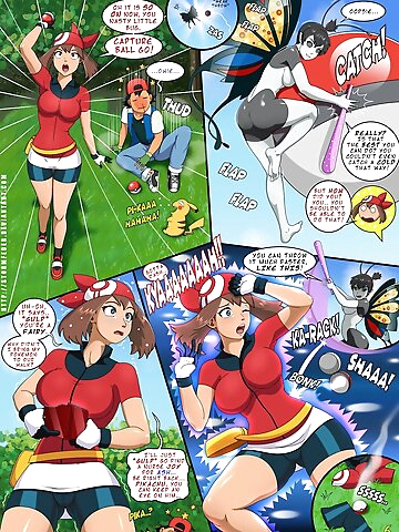 [Stormfeder] Pokefairies Misty Mai Ash english big breasts transformation stormfeder fairy full color comic big ass Pokemon