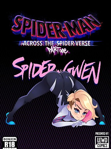 [LewdCumics] Miles x Gwen (Across the Spiderverse) Gwen Stacy Miles Morales english dark skin full color comic Spider-man