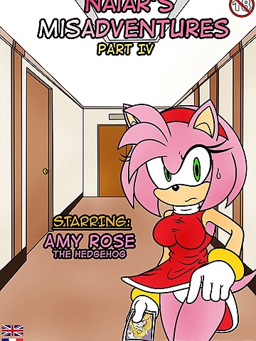 Naiar's Misadventures - Chapter 4 - Amy Rose [COMPLETED] ENGLISH Amy Rose english sole male gloves wolf boy furry full color comic kissing multi-work series furry raianonzika Sonic Sonic The Hedgehog