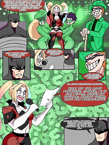 Riddle Me This! (the63rdrule) Harley Quinn Batman The Riddler english mind break gender change mind control gender change Batman