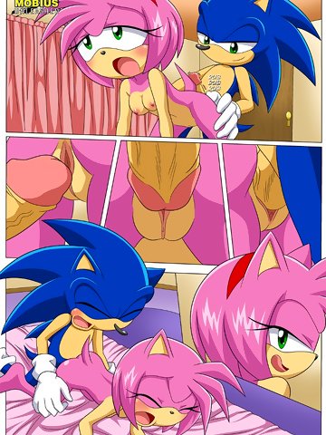 Simple and romantic story about what Sonic teh Hedgehog and Amy Rose are doing when they left all their crazy adventures behind and finally get into their bedrooom together... and you don&#039;t have to be the genius of some doctor Eggman level to know that they will be fucking in there! Overall corolful hentai parody with your favorite furry characters in russian language edition.